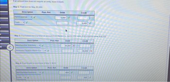 entries that bring the arcounts up to date at the end of