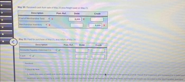 merchandise 2 tnou Cleck My Woik vses remaineo: Part 5: Optional work