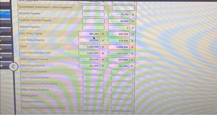 (work shee0, and complete the spreadsheet using the foliowing adjustrnent data. 2.