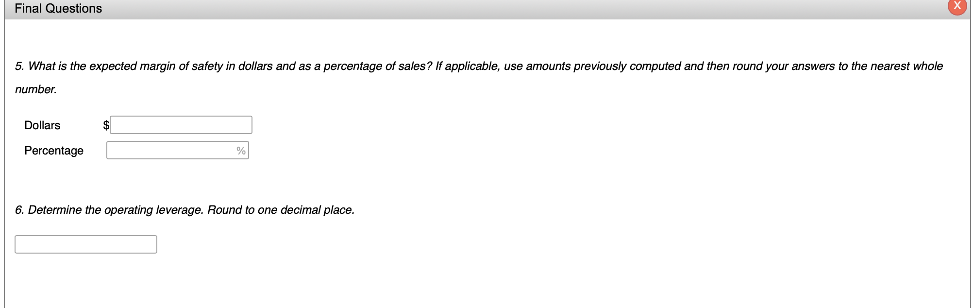 & $56.00 \\ \hline 4 & Direct labor & - & 36.00