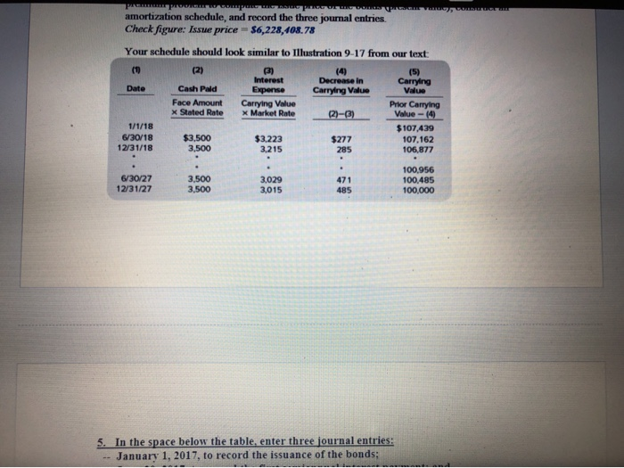 and make the journal entries to record the issuance of the bonds