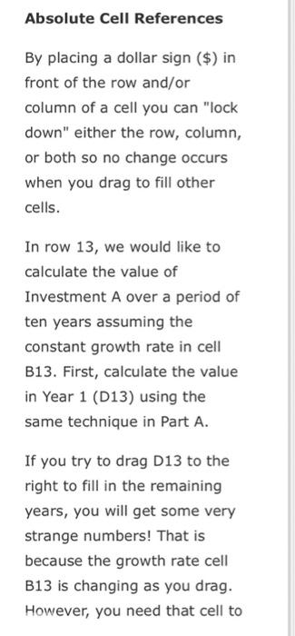 B intersects with row 4 , the cell is labeled B4. You