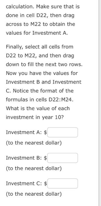 the contents of that cell down or across to repeat that same