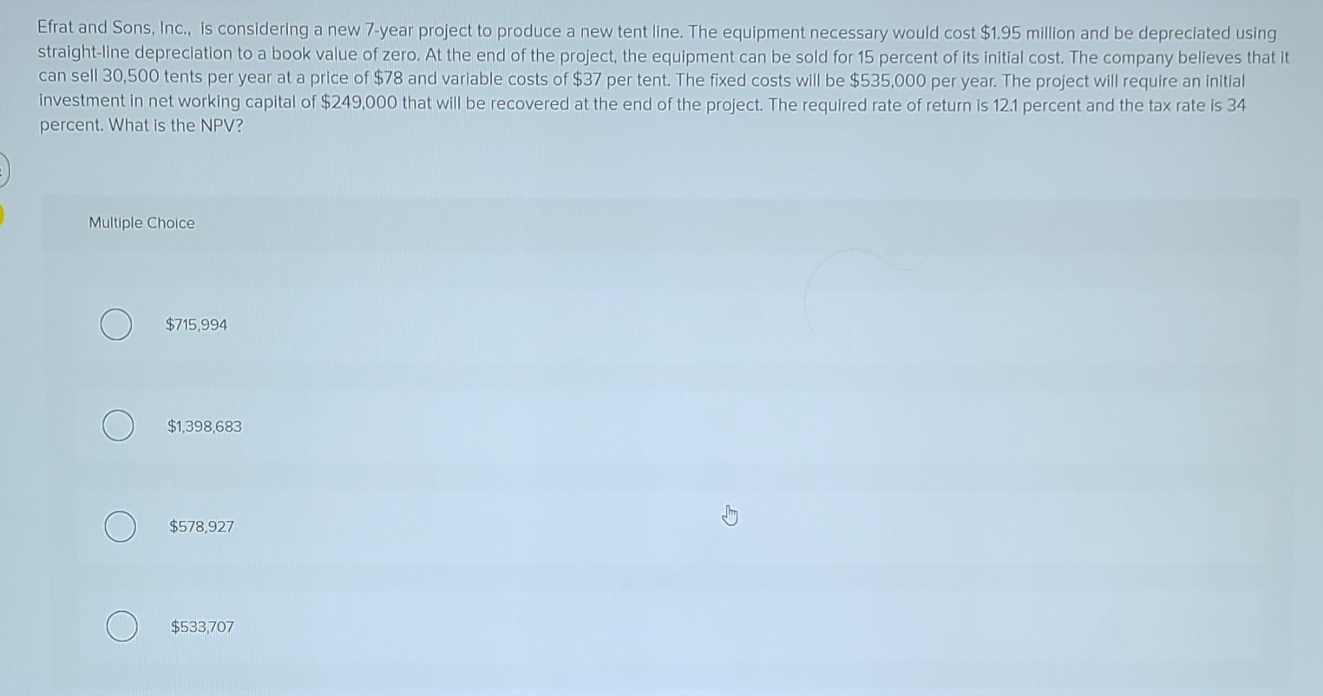 needed to expand operations and that the needed funds will be best