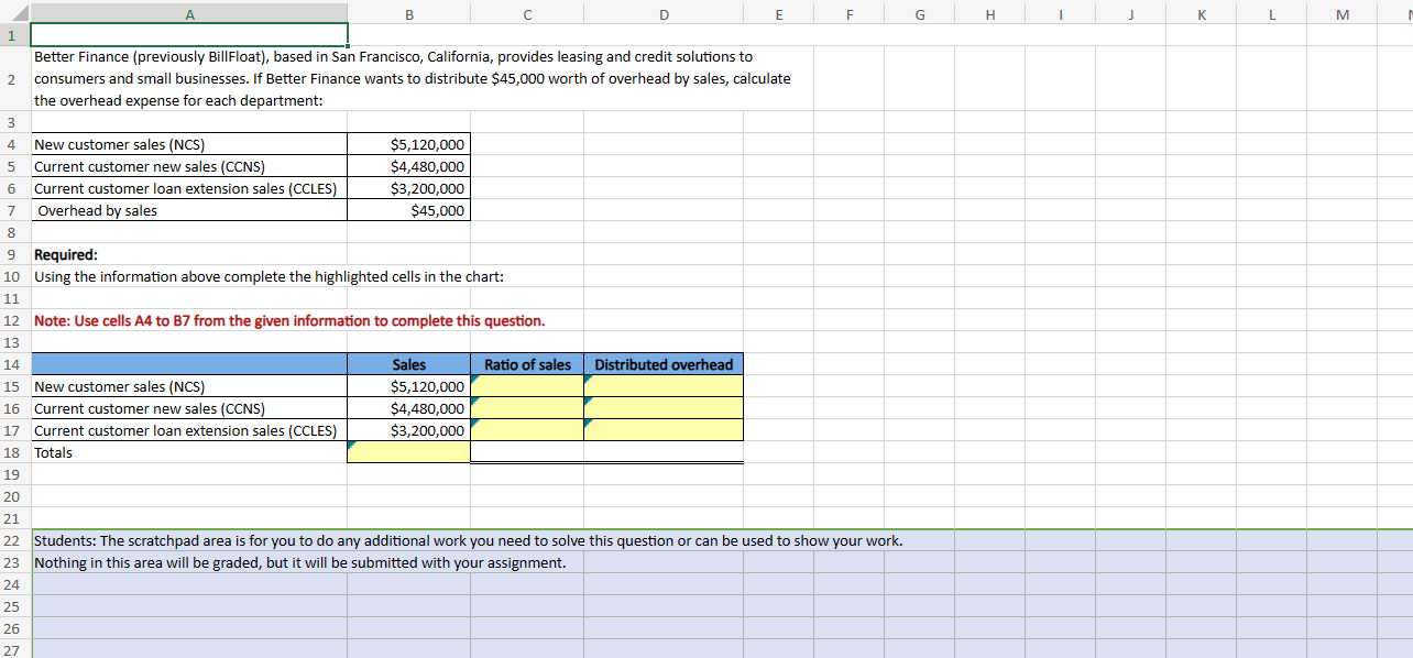 How do I do these excel formulas? Better Finance (previously BillFloat), based
