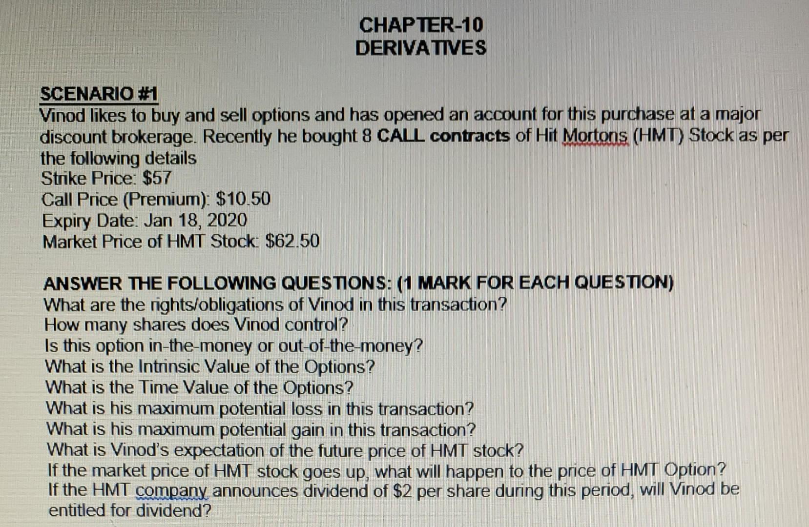 all things i have attached. SUBJECT is - INVESTMENT 1 Scenario 1;