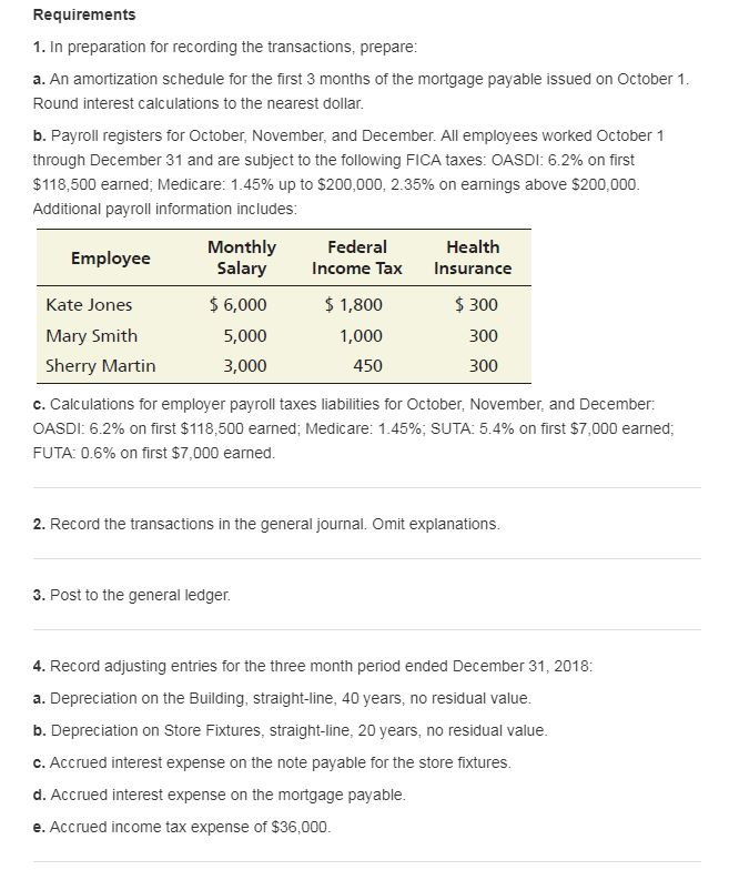 retail company that began operations on October 1, 2018, when it incorporated
