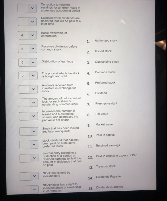  Correction to retained earnings for an error made in a previous