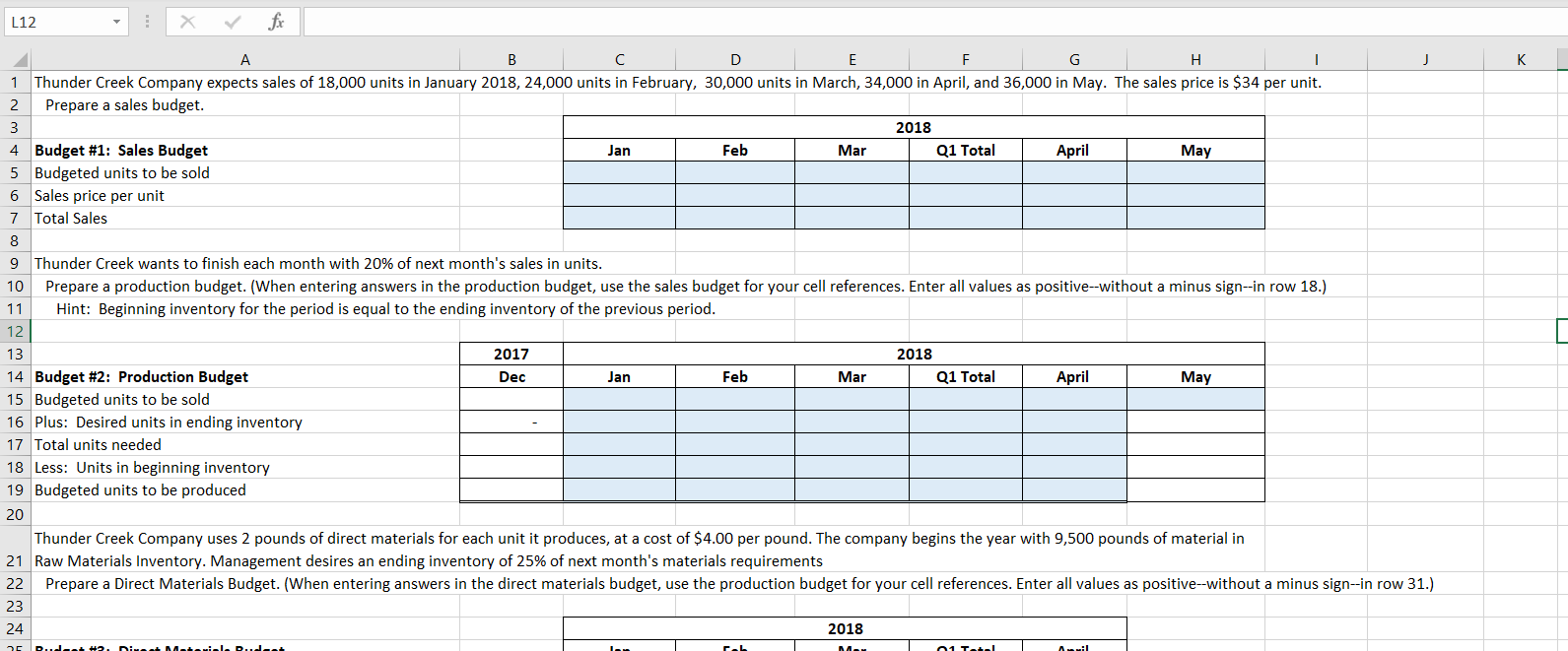I need help with JUST 5,6, and 7 please 3 L12 x