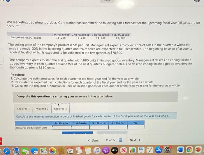 fiscal year (all sales are on account): Book Print erences Int Quarter