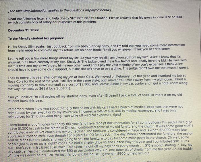 PLEASE COMPLETE A,B and C. Complete b and c on the 1040