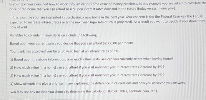  Please answer questions 1-4, showing all calculations and steps needed to