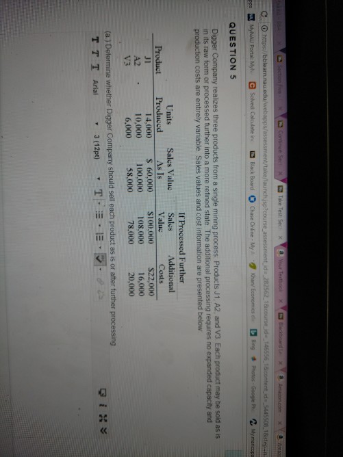 :1 Take Test: Sec. | https//bbleamnau.edu/webapps/as MyNAU Portal Myh Solved: Calculate