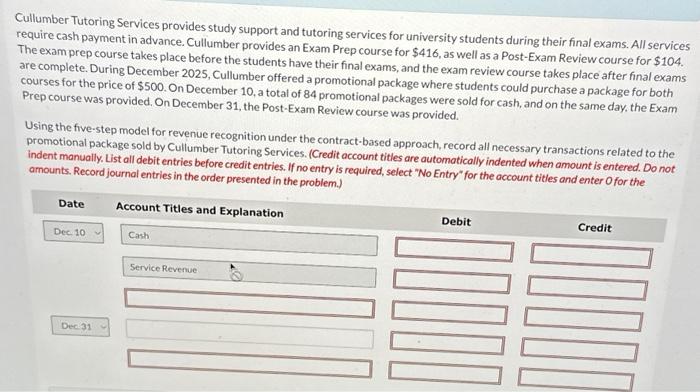  Cullumber Tutoring Services provides study support and tutoring services for university