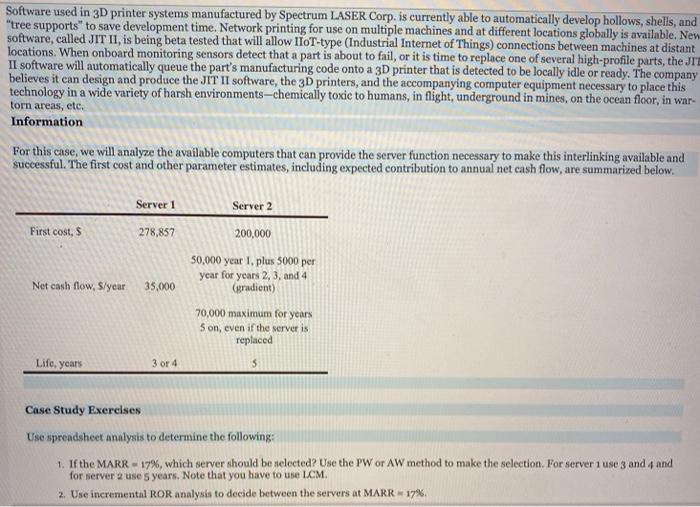  Software used in 3D printer systems manufactured by Spectrum LASER Corp.