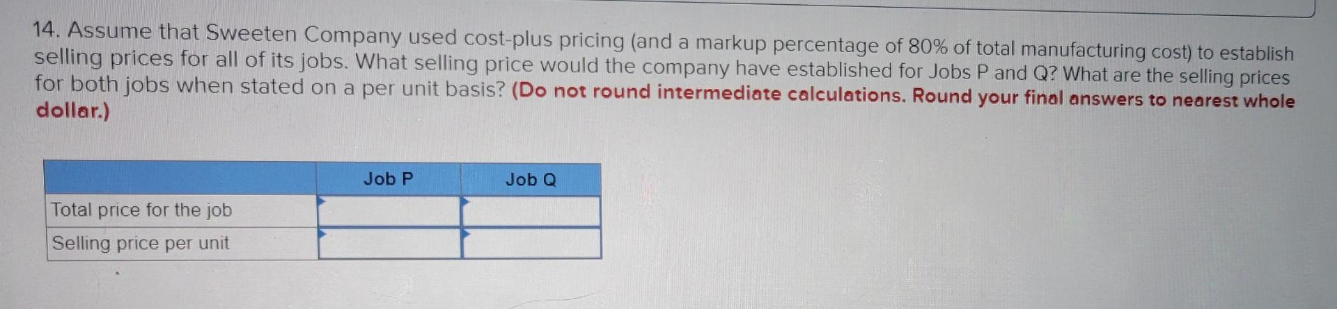 the Molding Department and the Fabrication Department? (Round your answers to 2