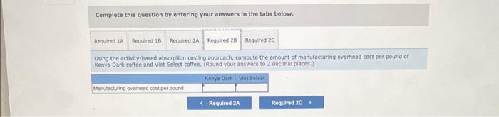 at manufacturing cost plas a markup of 25% For the coming year,