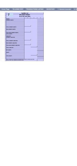 Drawings Sales Purchases Electricity Equipment Maintenance Costs Insurance - Equipment Interest Office