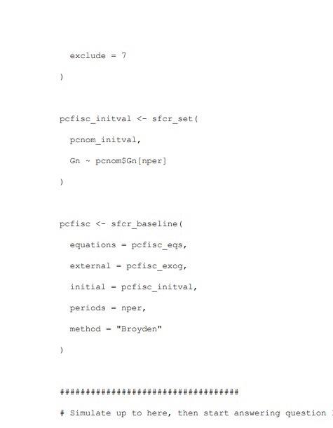YD - YDn/ P, eq13=TX - theta * (WB + Profits +