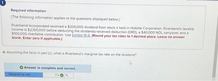 before deducting the dividends-received deduction (DRD), a $40,000 NOL carryover, and a