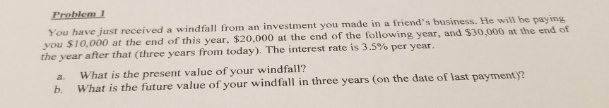  please use excels and list equation used on excel sheet. Probiem