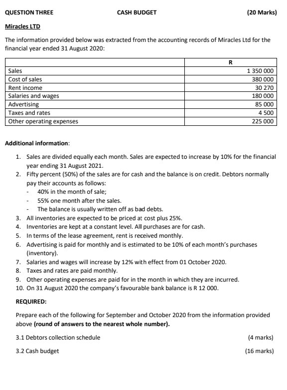 35 000 Sales Cost of sales Gross Profit Operating Expenses Depreciation Other