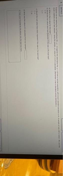  please do all answers DETAILS Sure were testing the full x16