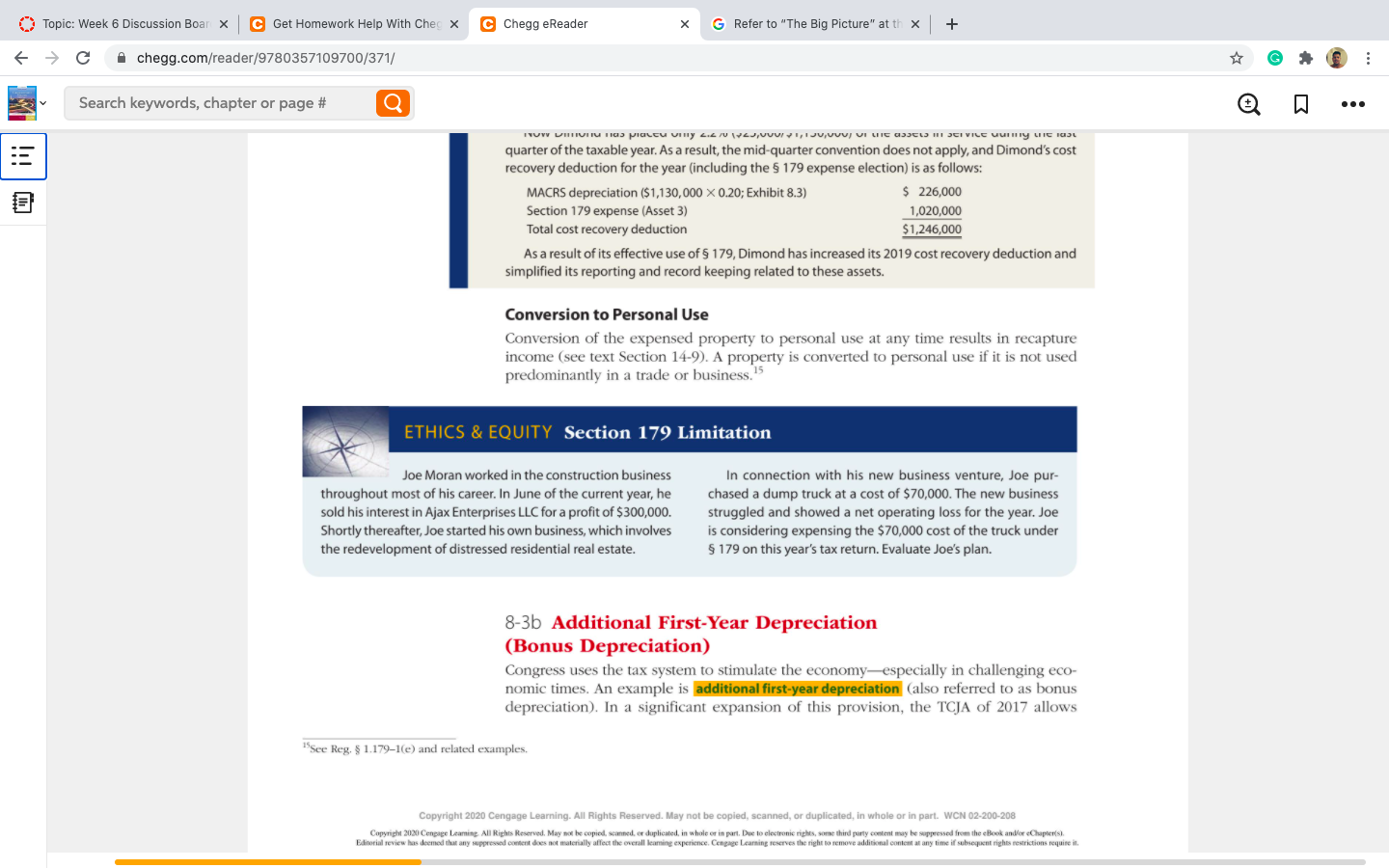 Refer to the Ethics & Equity information reflected on page 8-14 of