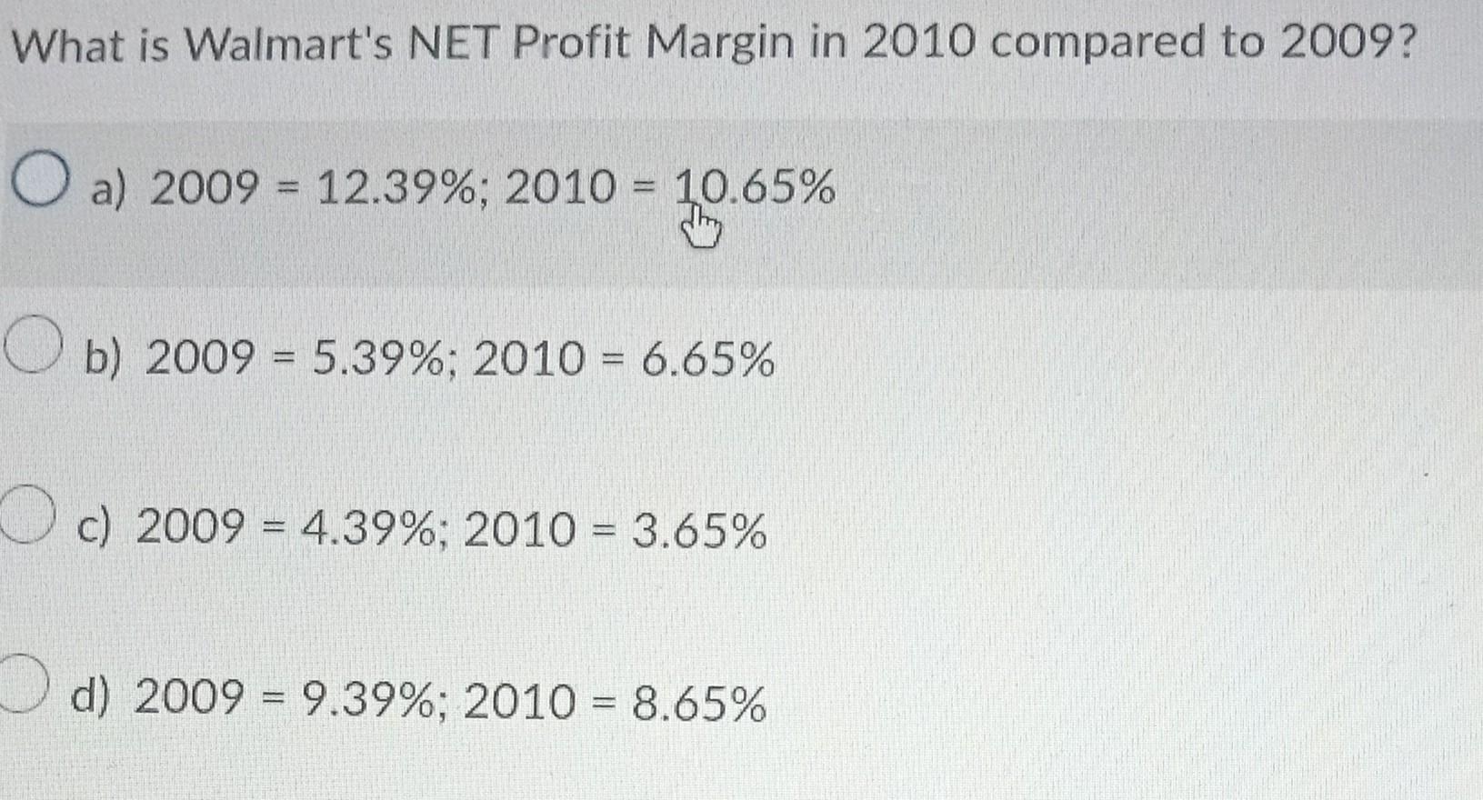 a \% of TR b) It's gotten worse - COGS has gone
