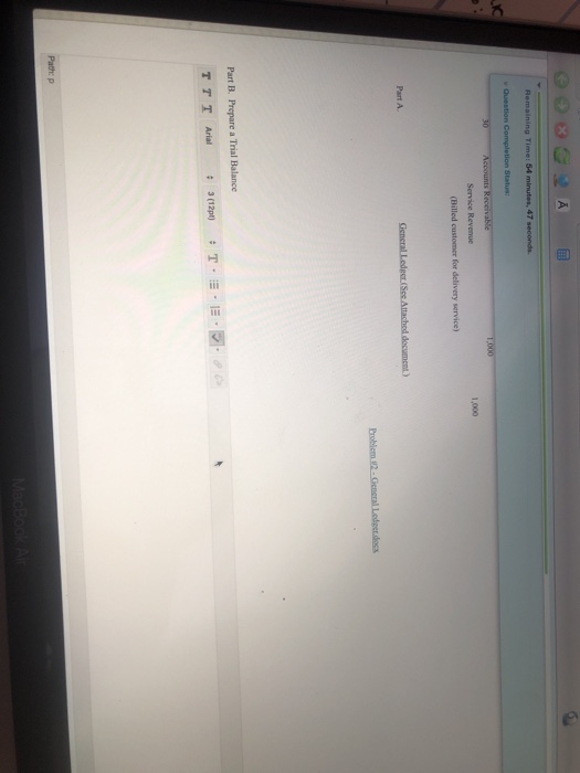 trucks 1.000 Rent Expense Cash 1.000 Poster Remaining Time: 55 minutes, 13