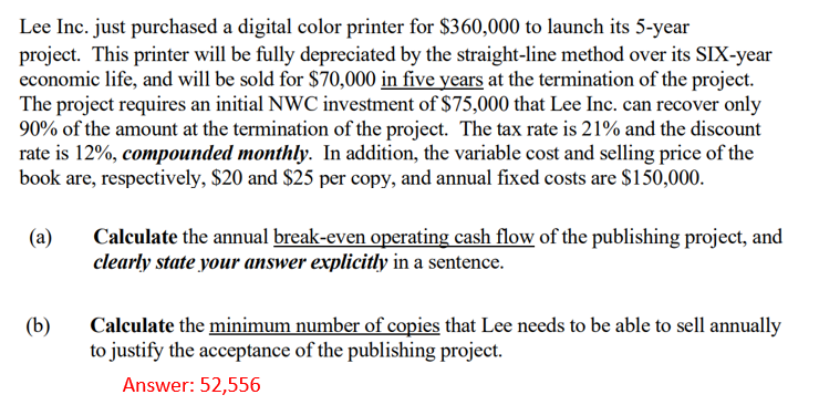  b answer is 52,556. Show work please. I do not get