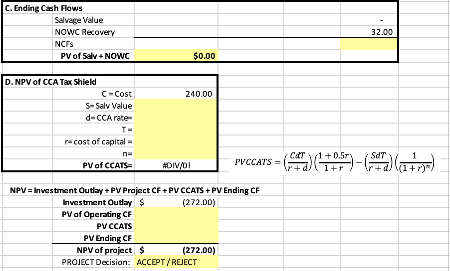 product mix. The production line would be set up in unused space