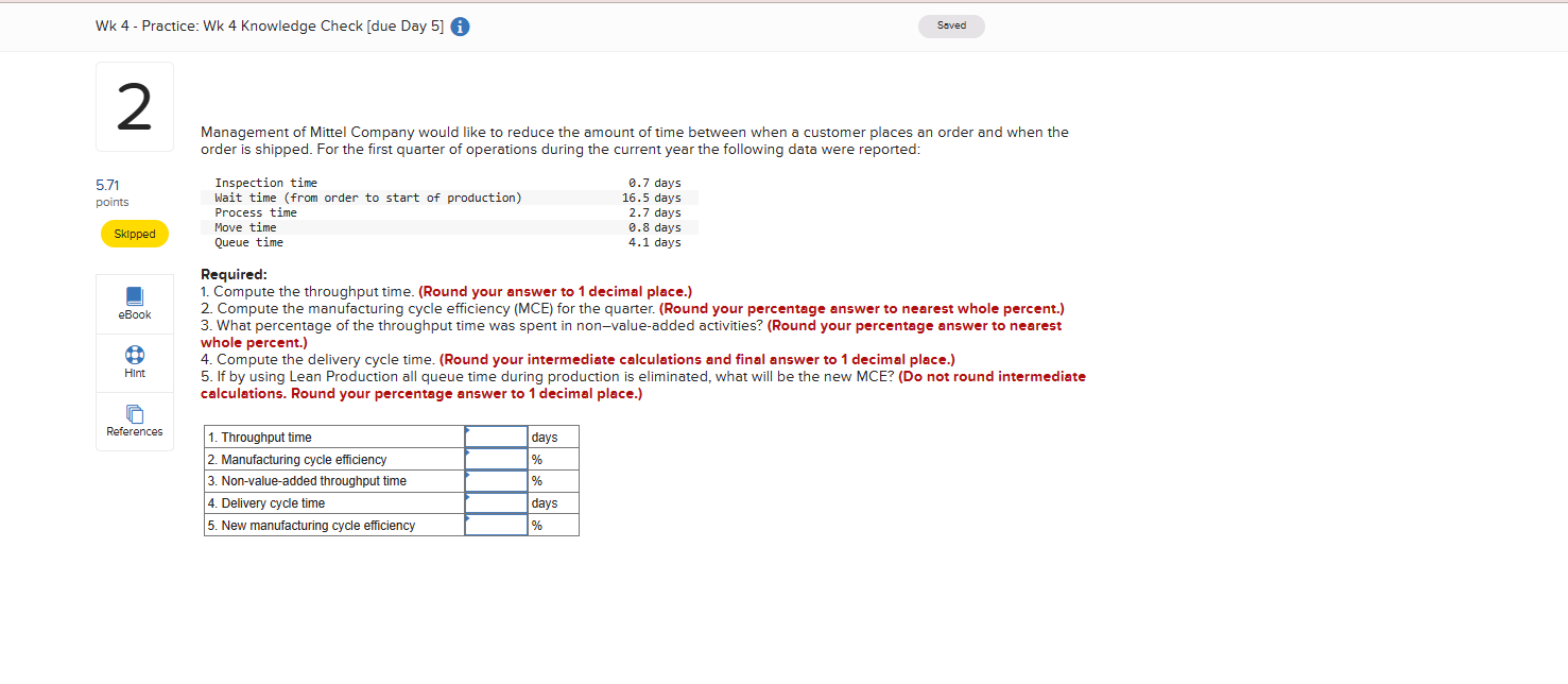 First question Second Question Third question Fourth question Management of Mittel Company