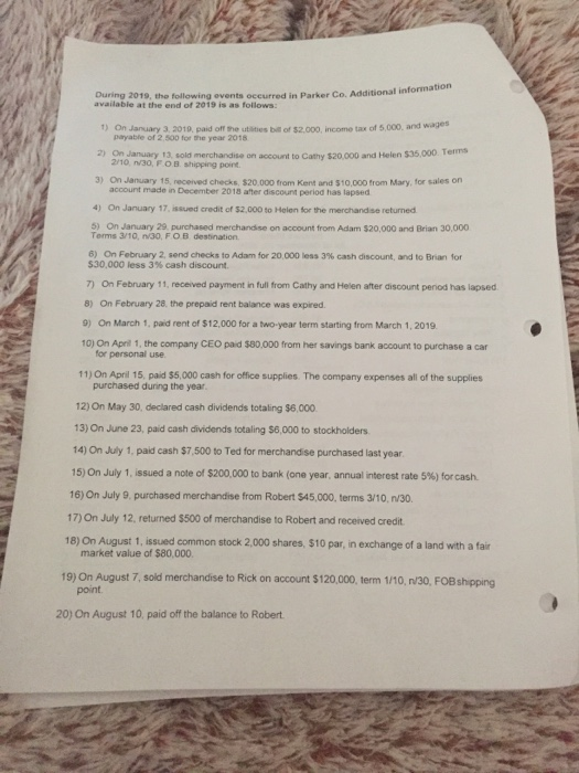 diverse workforce? Conv Accounting Cycle Project (Group) ACCT3303 Fall 2019 s for