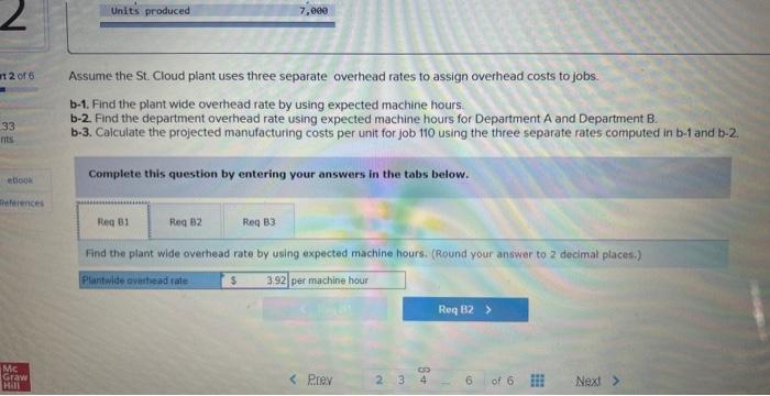 departments through which most jobs pass. Plant-wide overhead, which includes the plant