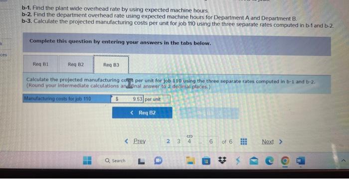 During the past year, actual plantwide overhead was $192,000. Each department's overhead