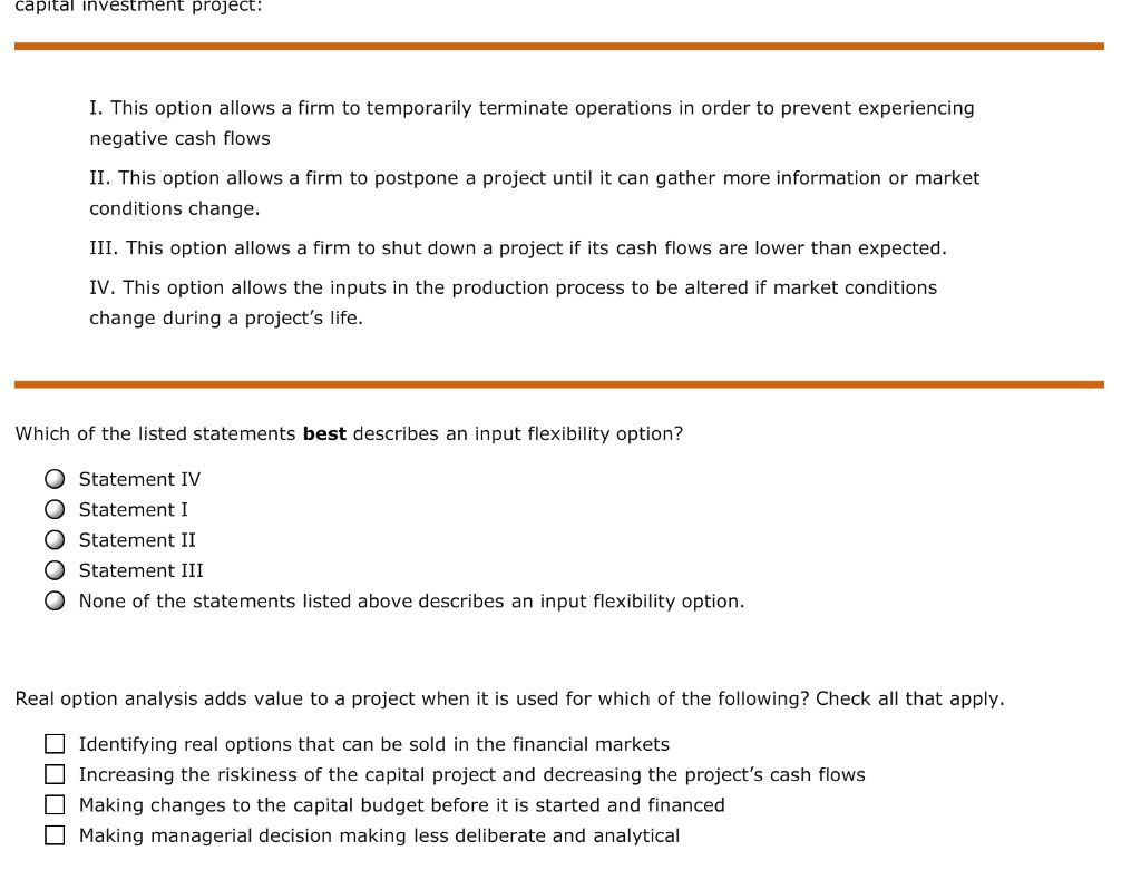 making decisions under uncertainty. There are techniques used to evaluate these embedded
