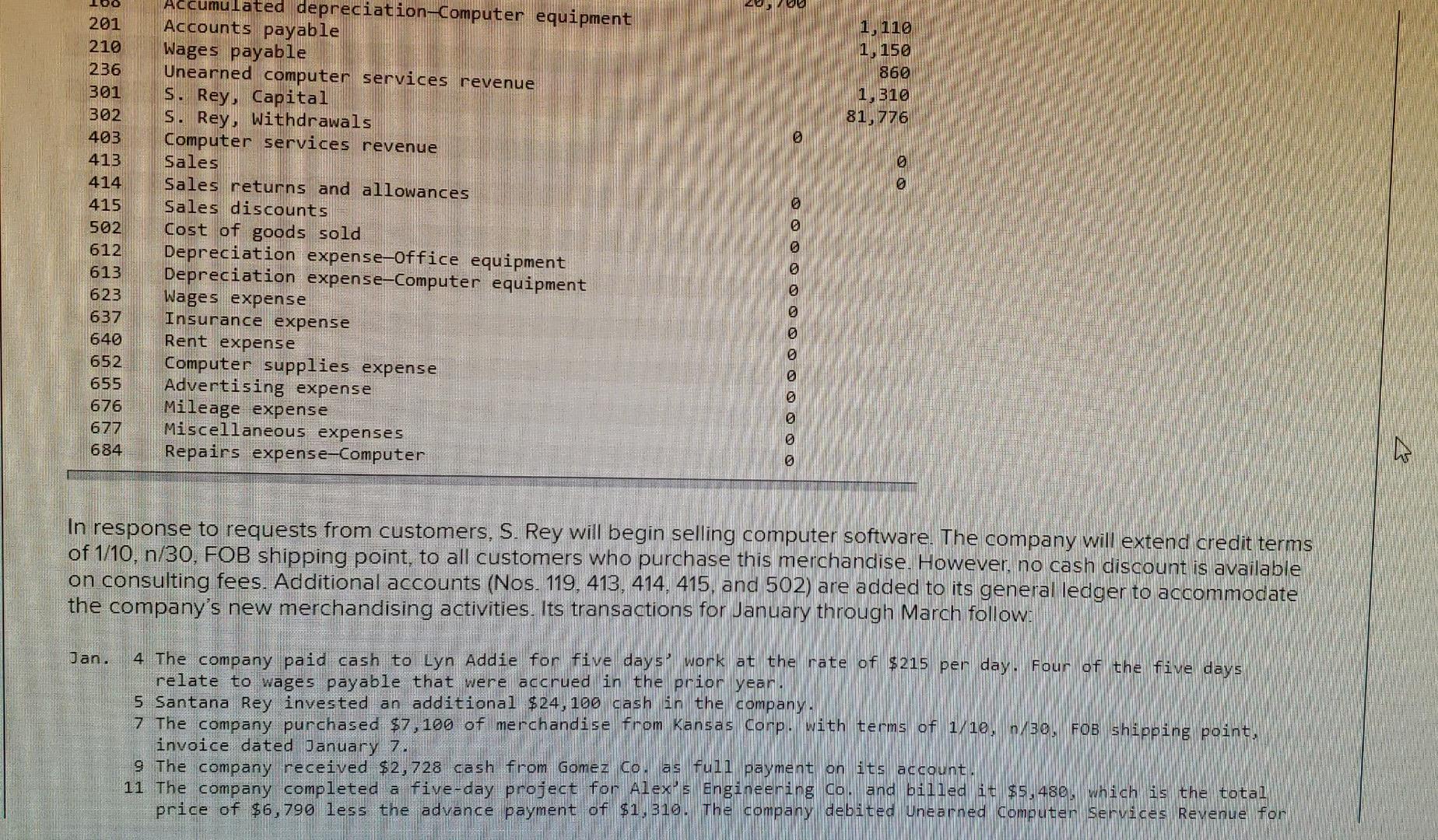 to me [The following information applies to the questions displayed below.) Santana