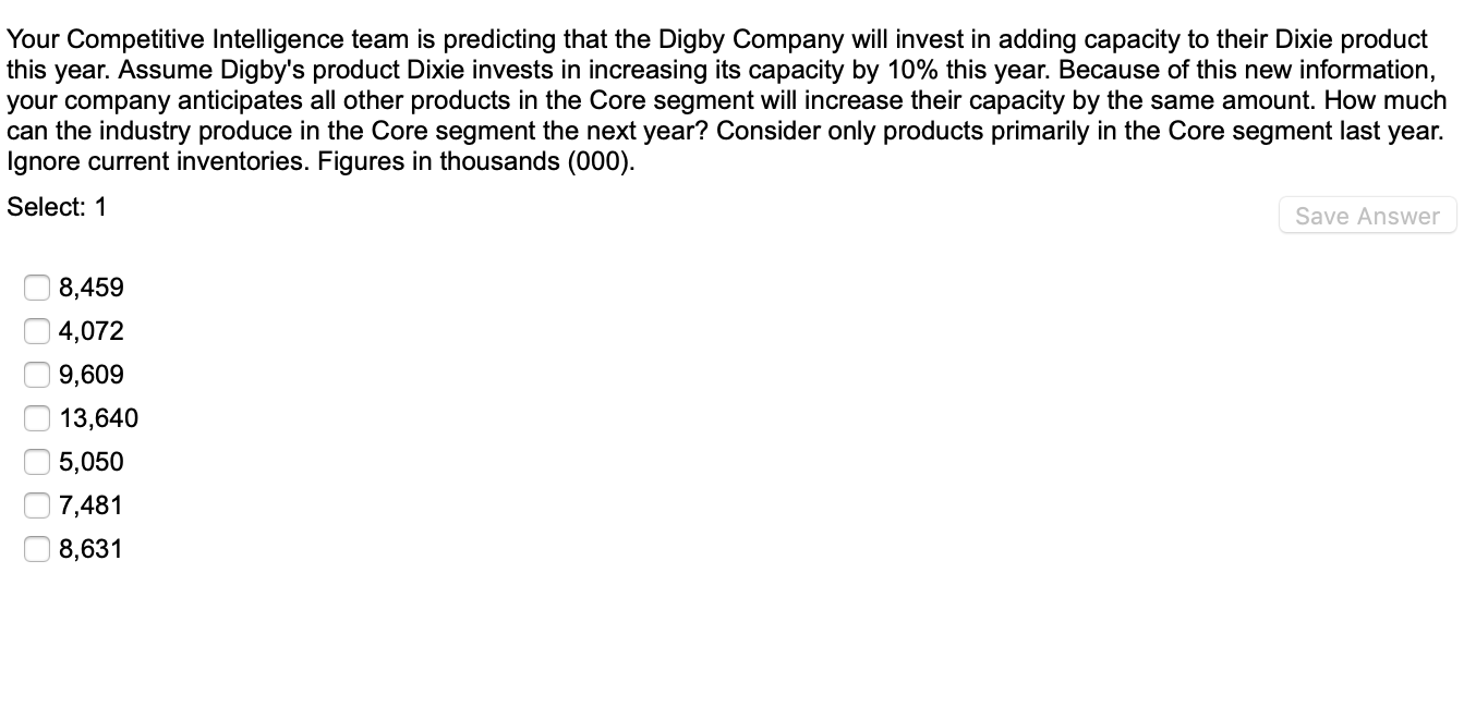 Inven Sold Plant Next Round Utiliz. Primary Segment Age tory Revision Date