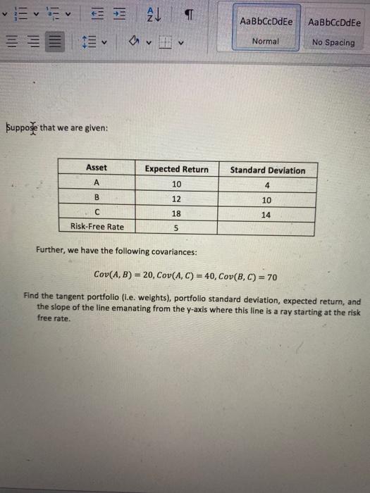  CN AL AaBbCcDdEe AaBbCcDdEe 19 Normal No Spacing Suppose that we
