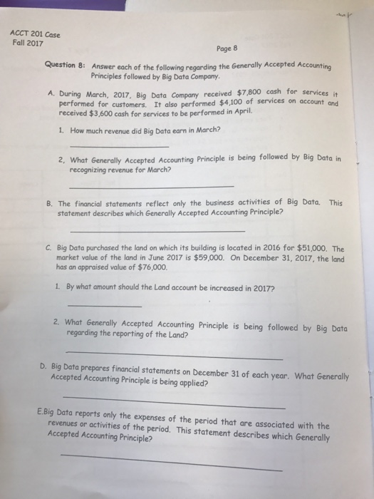 following data, prepare the adjusting entries for the month ended February 28,