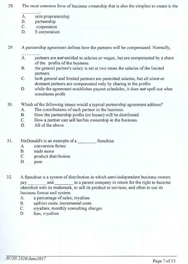 implement a business concept and then give up if it B. understands