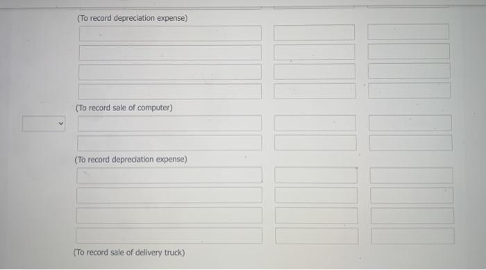 Corporation Jan. 1 Retired a piece of machinery that was purchased on