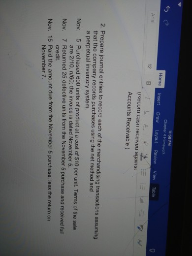  11:58 PM Insert Draw Layout Review View Table Aria 12 B