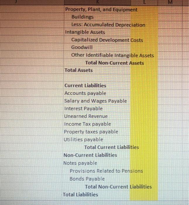 12 Depreciation Expenses 13 Interest Expenses 14 Supplies Expenses 15 Bad Debt