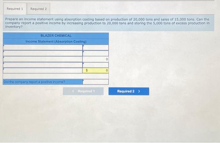 20,000 tons and sales of 15,000 tons. Can the company report a