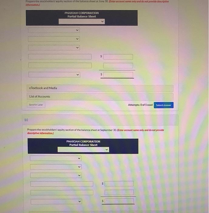 the following stockholders' equity accounts $1.290,000 Common Stock Ino par value, 90.000