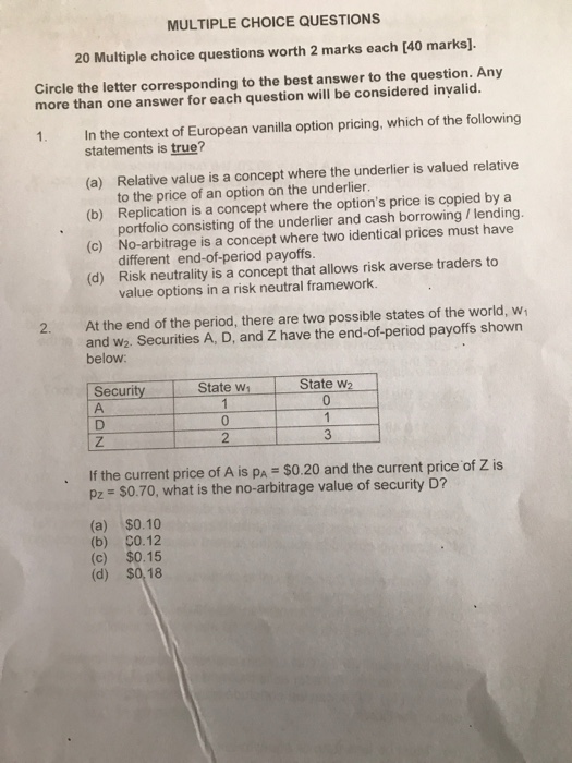  Hello can someone help me in those questions. MULTIPLE CHOICE QUESTIONS