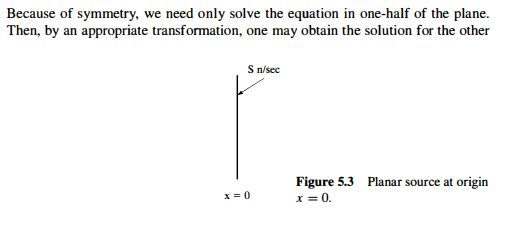 system (see Section 5.6) has two point sources, located at r=0 and
