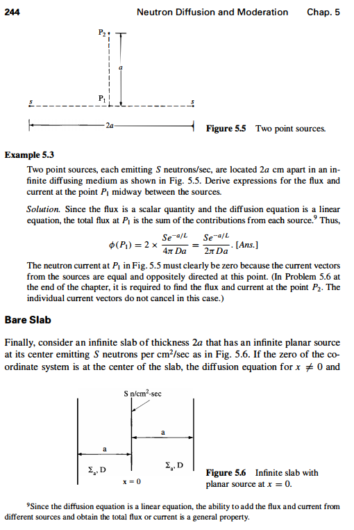 simple diffusion problems are now considered to illustrate how the diffusion equation